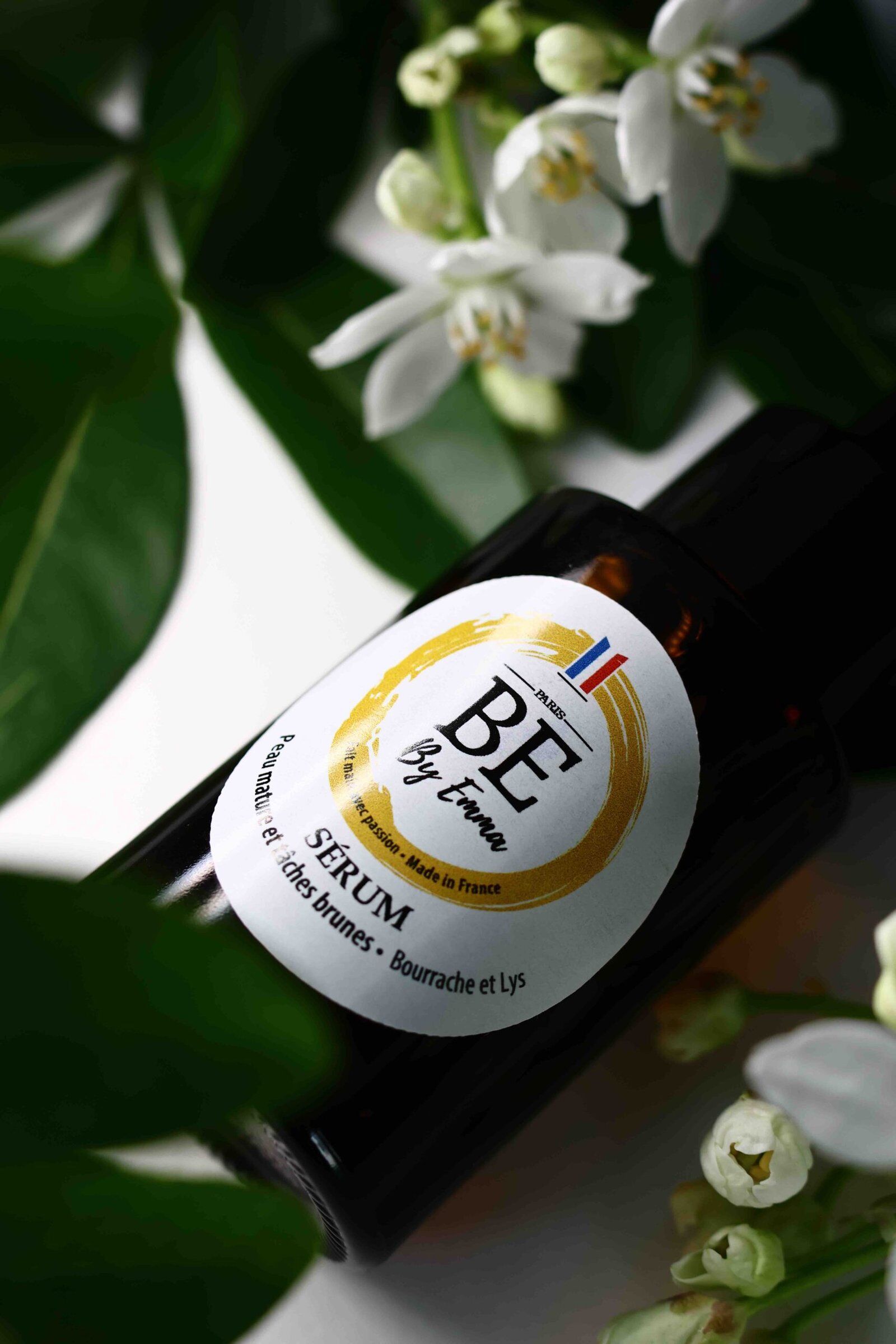 sérum visage peau mature flacon sérum naturel visage bourrache lys peau mature rides tâches brunes