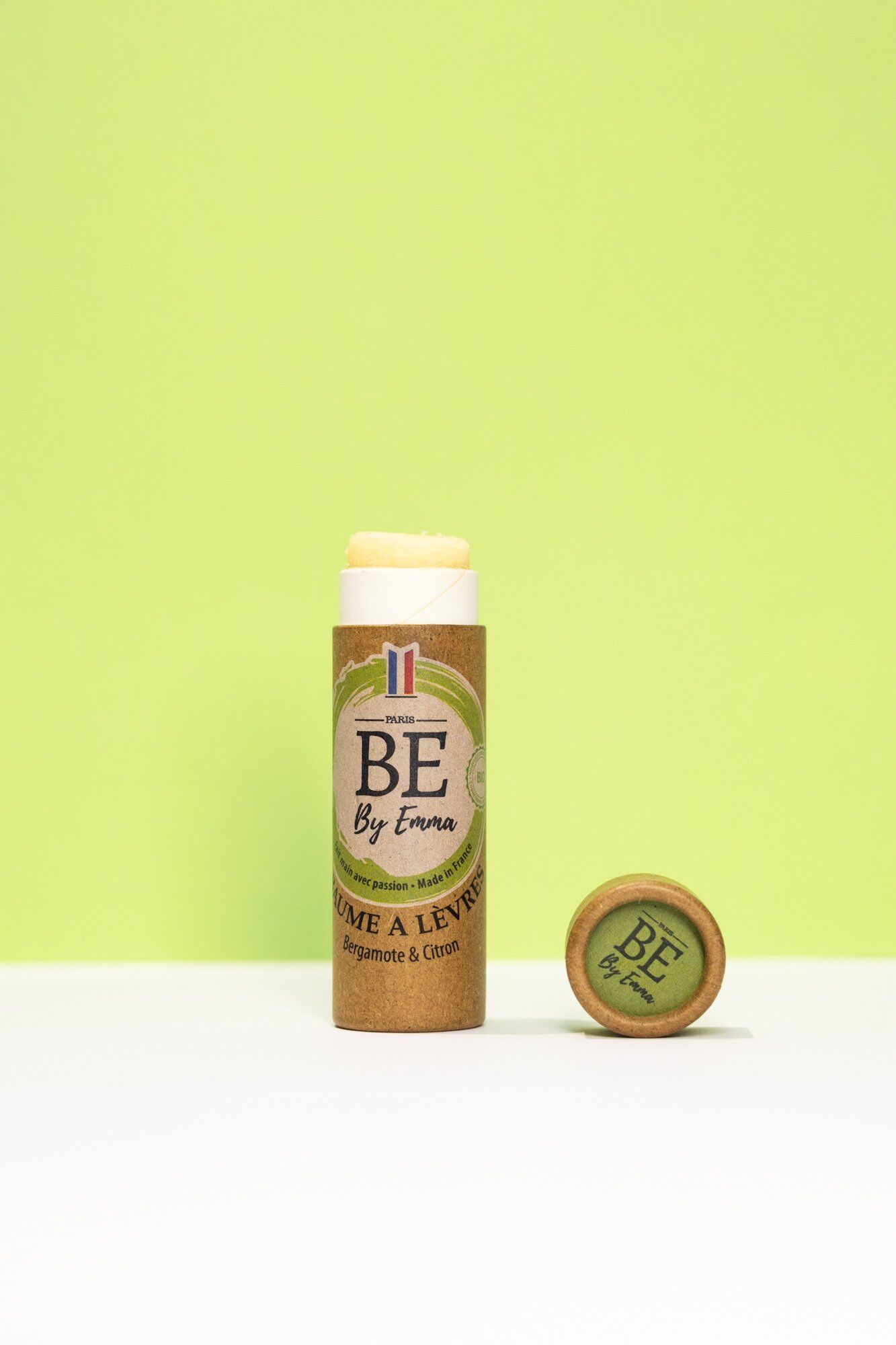 baume-levres-bergamote-citron-bio Baume à lèvres bio en stick cartonné parfumé à la bergamote et au citron