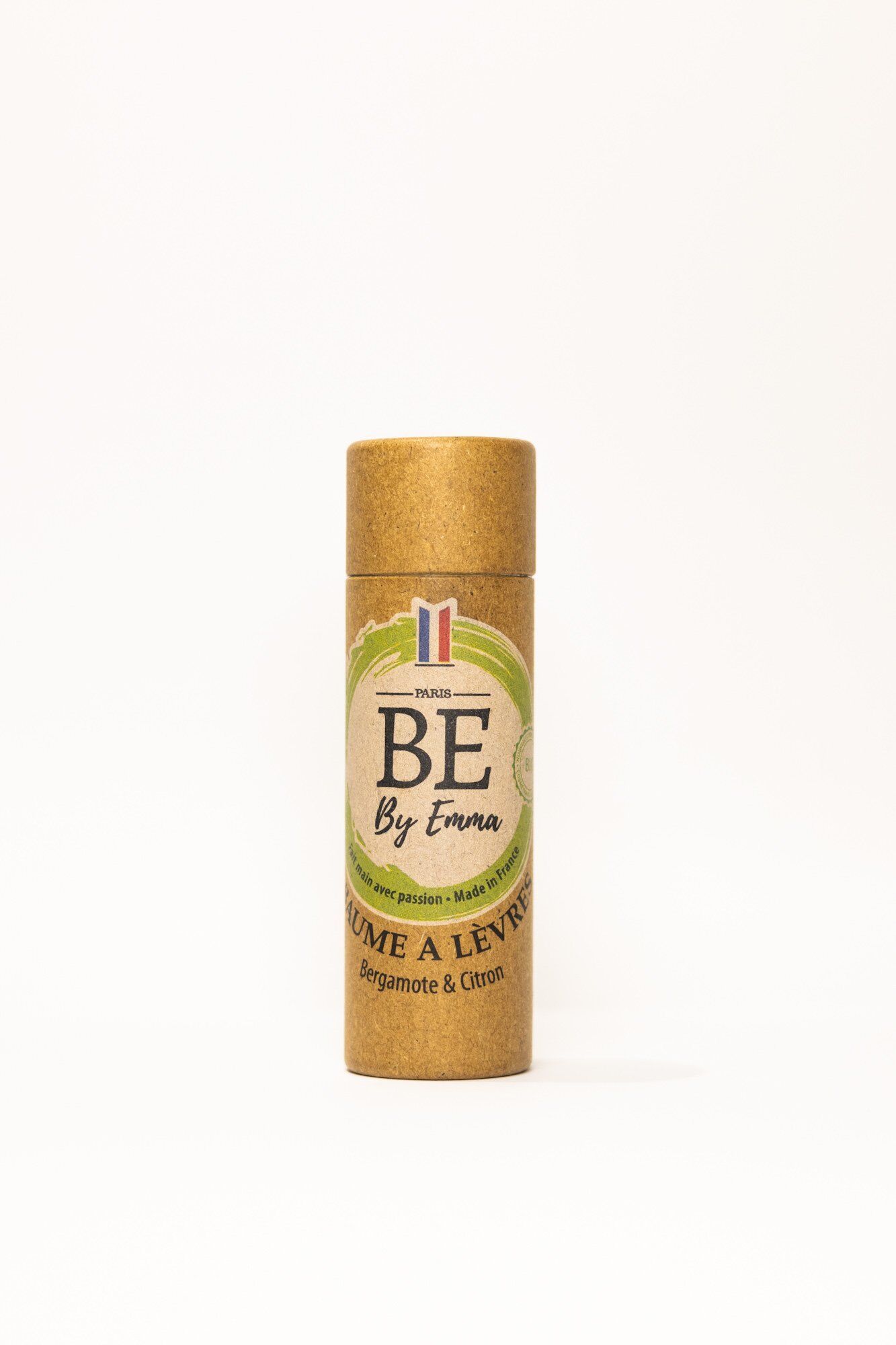 baume-levres-bergamote-citron Baume à lèvres en stick cartonné, parfumé à la bergamote et au citron